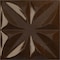 Ekena Millwork 11 7/8in. W x 11 7/8in. H Helene EnduraWall Decorative 3D Wall Panel Covers 0.98 Sq. Ft. WP12X12HEAMB - alternate 1